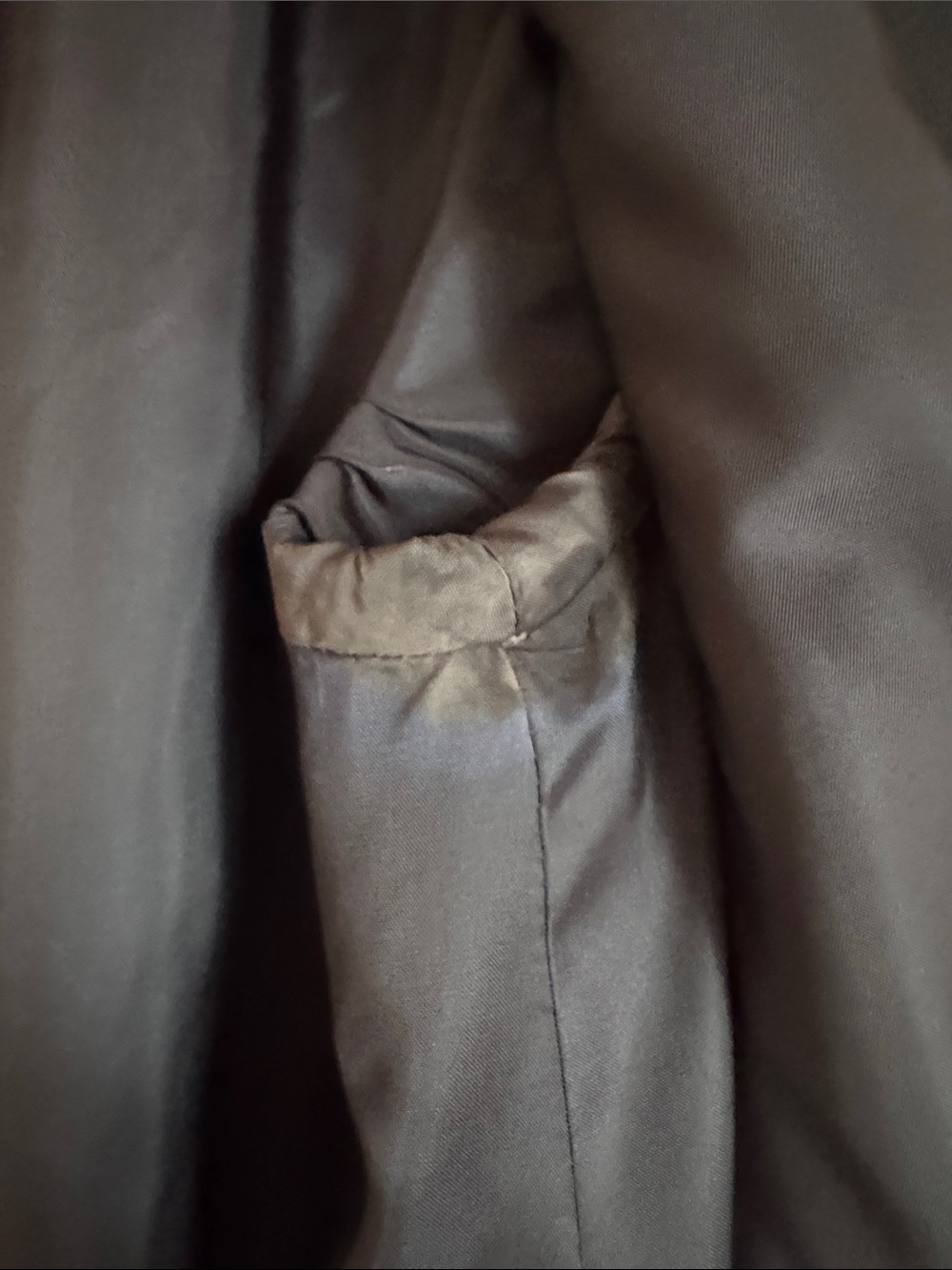 EUC Ralph Lauren Black Label 100% Wool Collarless Overcoat with Magnetic Closure - Picture 12 of 12